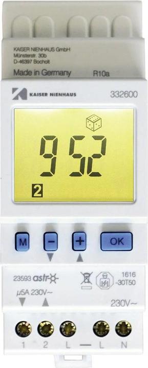 Image du produit Kaiser Nienhaus Minuterie pour volets roulants 332600 Tastor R