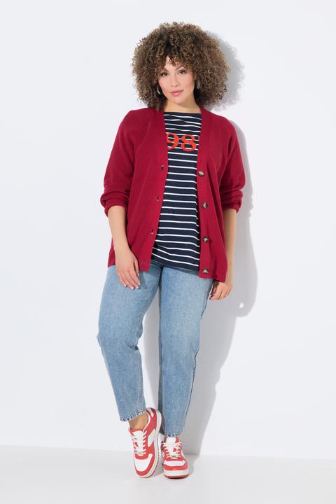 Produktbild Ulla Popken Mom-Jeans, schmaler Saum, Lyocellmix-Denim (62)
