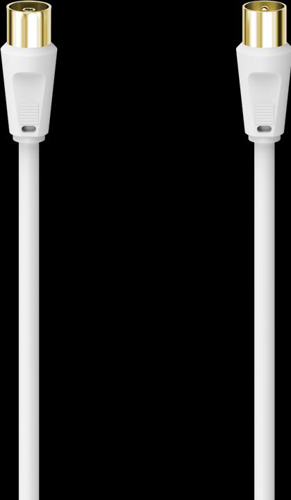 Produktbild Hama Antennen-Kabel, Koax-Stecker (100 dB, Antennenkabel)