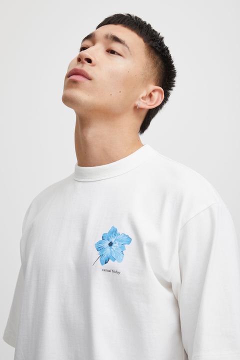 Image du produit Casual Friday CFTue tee relaxed with chest print - 20504712 (XXL)