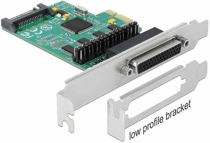 Actual product image Delock PCI Express card 89938 4x RS-232 with power supply