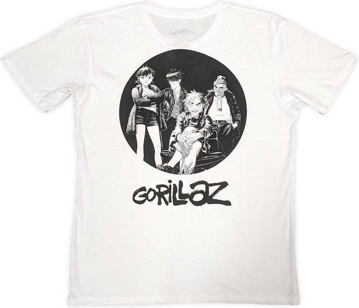 Produktbild Gorillaz Song Machine Brush TShirt Logo (XL)
