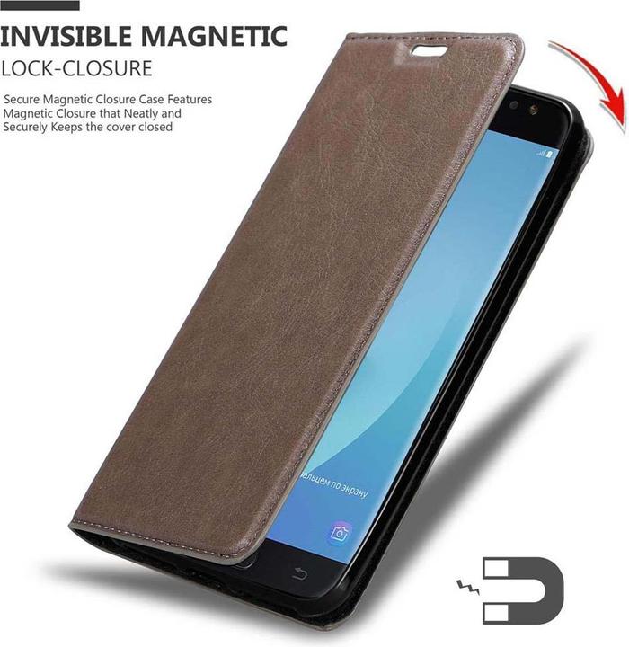 Produktbild Cadorabo Book Invisible Magnet Cover (Samsung Galaxy J7 2018)