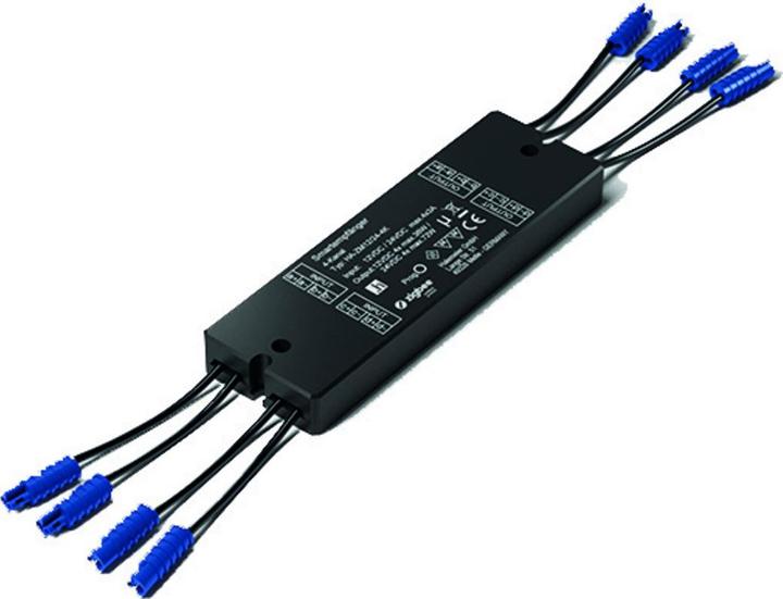 Halemeier Récepteur smart à 4 canaux HALEMEIR pour variateur télécommandé radio S-Mitter 12 V