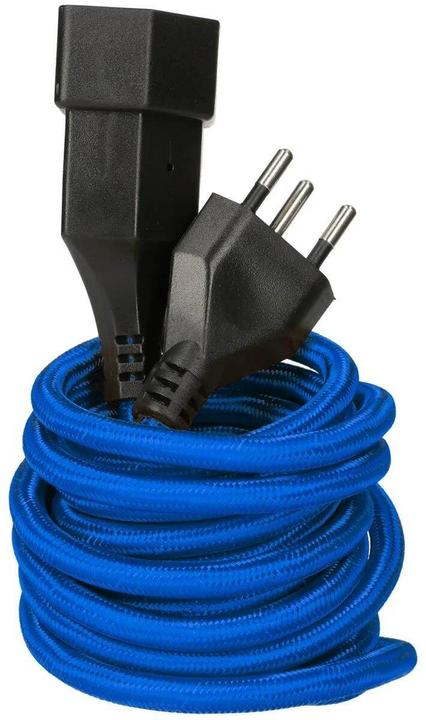 Actual product image Max Hauri Extension cable 3 m T13 - T12, blue (3 m, Type 12)