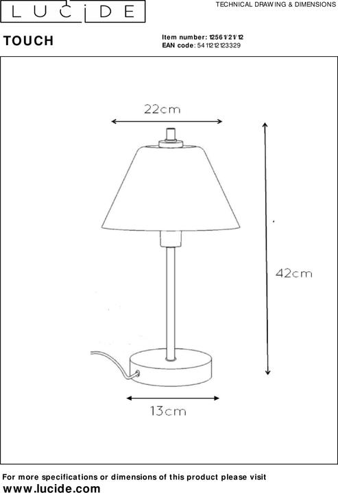 Image du produit Lucide Touch (E14)