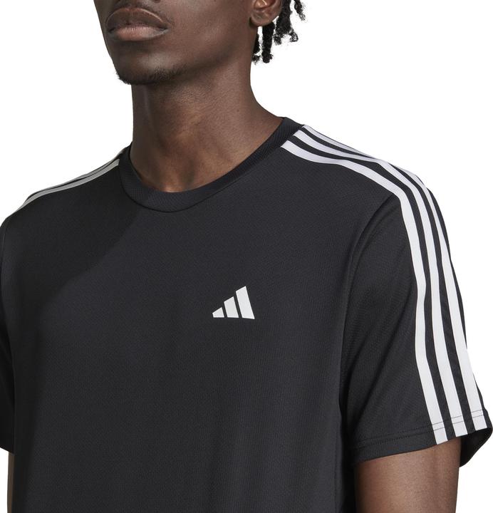 Actual product image adidas Traing Essentials Base 3-Stripes Tee (L)