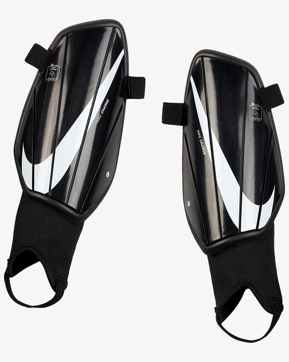 Nike Charge Soccer Shin Guards BLACK/BLACK/WHITE XL (XL)