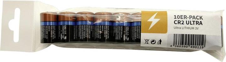 Immagine prodotto Duracell Batteria fotografica CR 2 al litio Ultr (10 pz., CR2, 800 mAh)