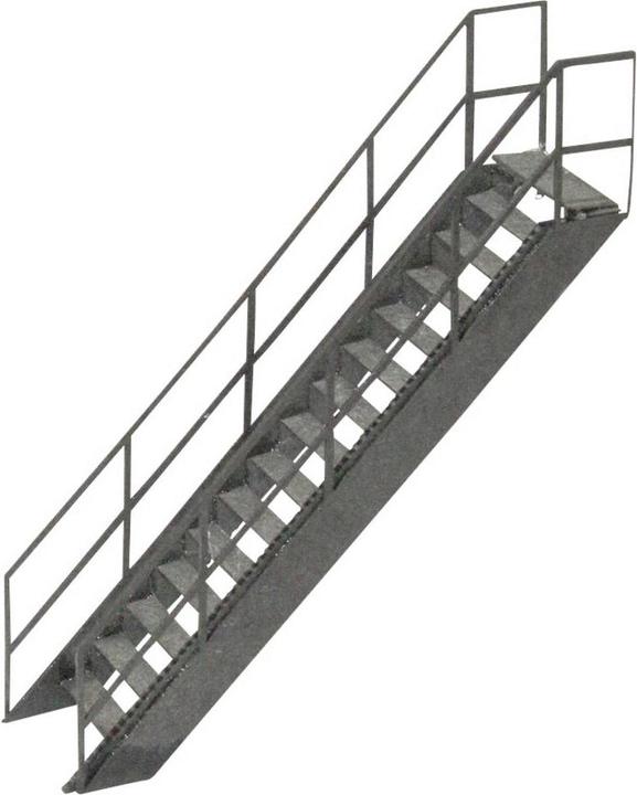 Actual product image MBZ 80245 H0 stairs lasercutbausa