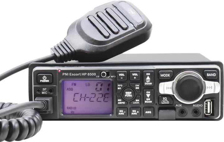 Produktbild PNI CB-Funkgerät und MP3-Player Escort HP 8500 ASQ inklusive Kopfhörer mit Mikrofon