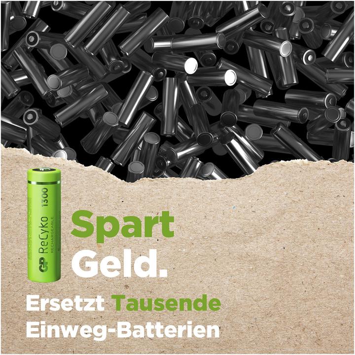 Image du produit GP Batteries ReCyko (4 pcs, AA, 1300 mAh)