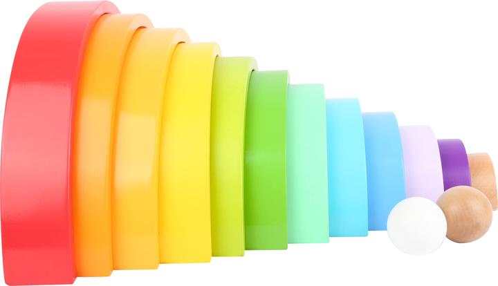 Produktbild small foot Holzbausteine Regenbogen XL