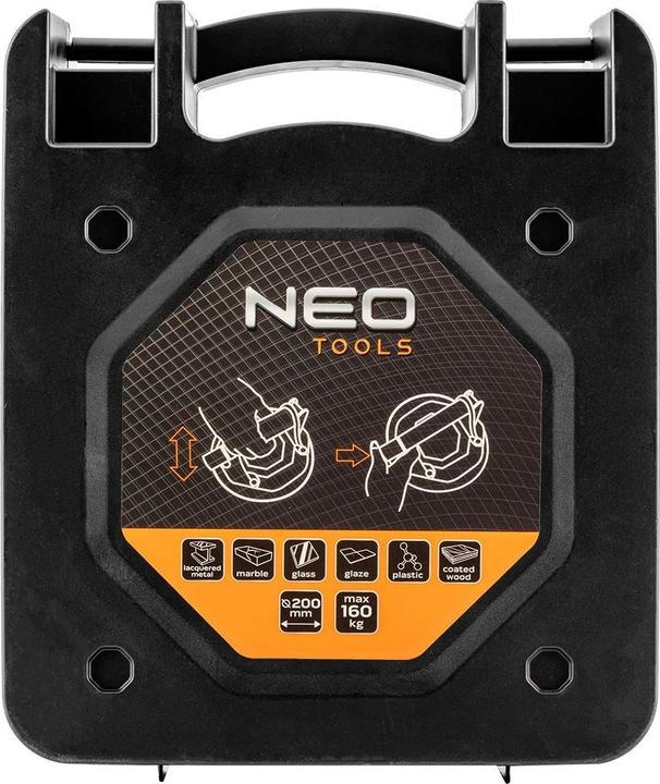 Produktbild Neo Staubsauger mit Pumpe, für Fliesen und Glas, 160 kg, im Koffer