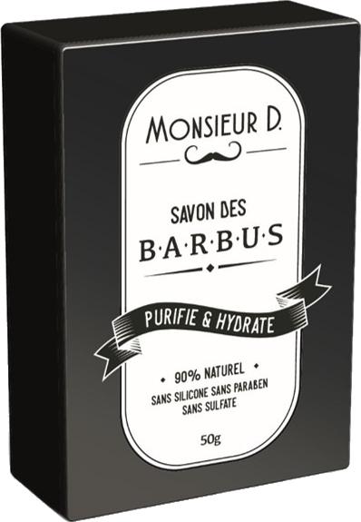 Monsieur D. Bartreinigungsseife