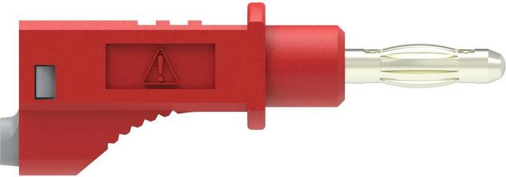 Image du produit Electro PJP 2110-CD1-25R Cordon de mesure (fiche banane - fiche banane) 25 cm rouge