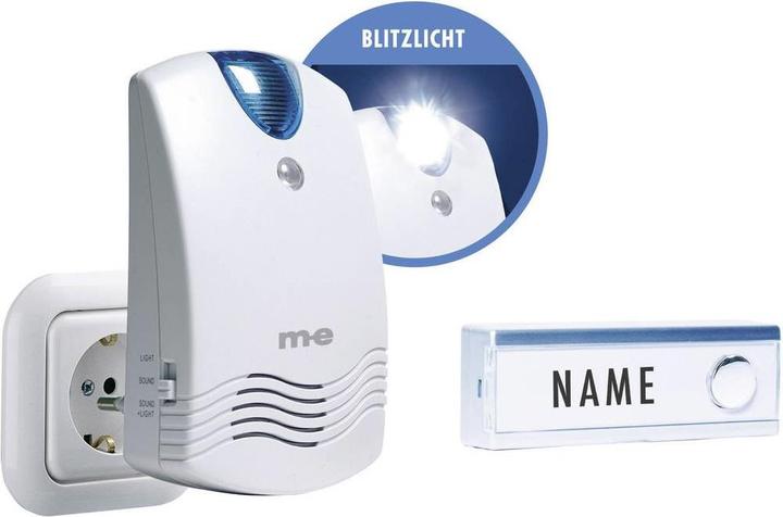 Actual product image Modern-Electronics Radio doorbell (Funk)