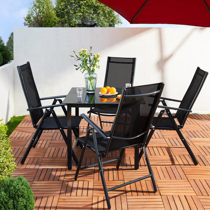 Actual product image Casaria Set of 2 garden chairs