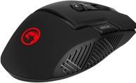 Actual product image Marvo Scorpion M355 USB 7 Colour LED Black Gaming Mouse with G1 Small Gaming Mouse Pad Gaming Combo (Cable)