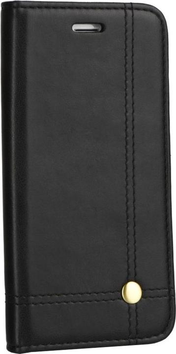 Produktbild König Design Apple iPhone 12 mini Handy Hülle Schutz Tasche Case Flip Cover Wallet Schwarz (Apple iPhone 12 mini)