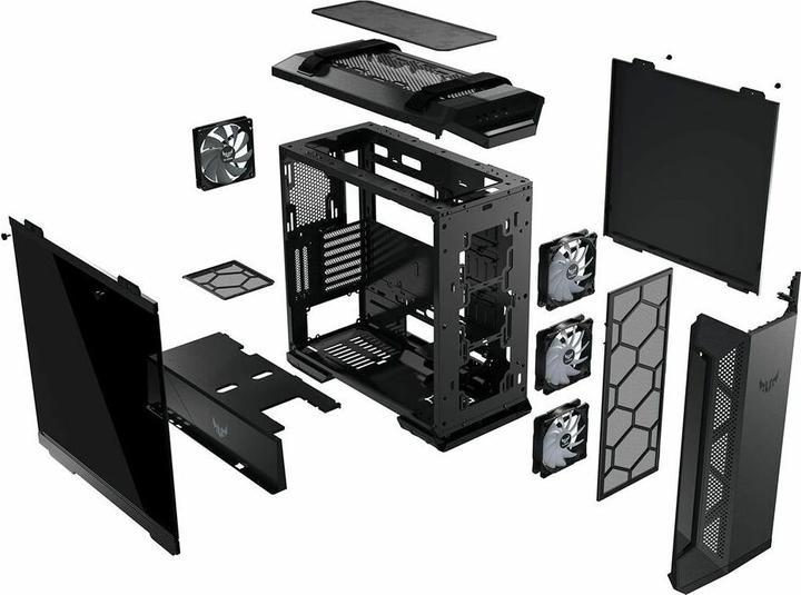 Image du produit ASUS TUF GT501 (mATX, Mini-ITX, ATX, E-ATX)