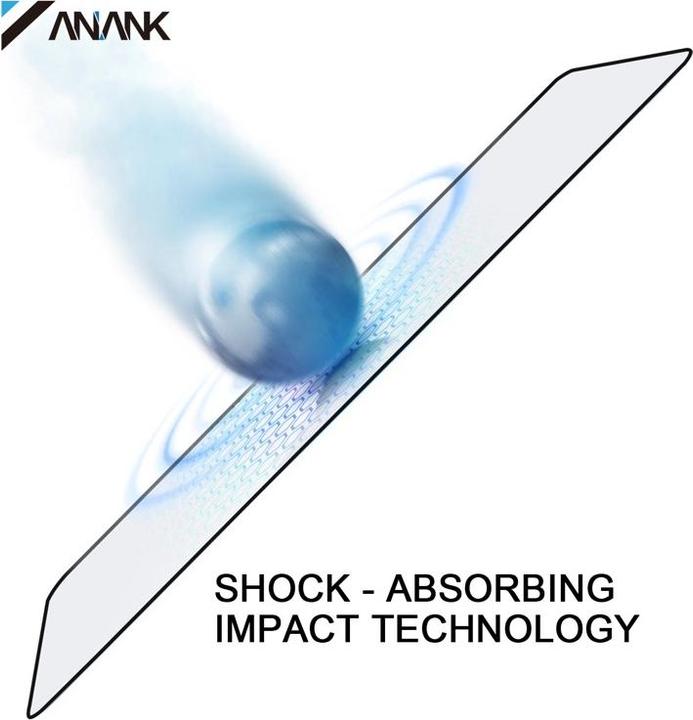 Image du produit Anank Verre blindé transparent 2.5D pour iPhone 16 - Verre japonais Asahi (1 pièce(s), Apple iPhone 16)
