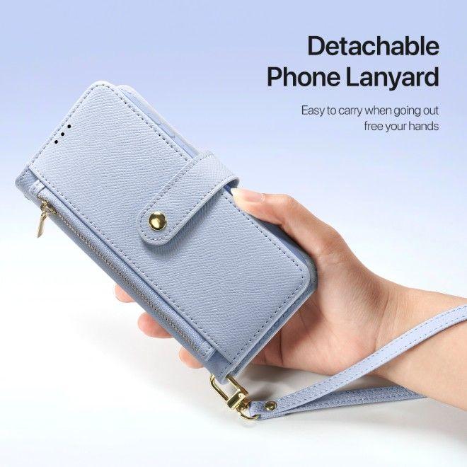 Produktbild Dux Ducis Lawa Series MagSafe Kunstleder Bookcover Hülle (Samsung Galaxy S25 Edge)