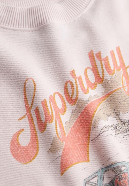 Immagine prodotto Superdry Lässiges Souvenir Sweatshirt mit Grafik und Rundhalsausschnitt (10)