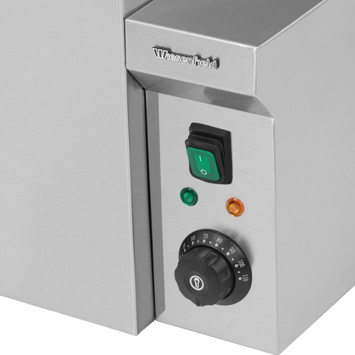Produktbild Wiesenfield Brühkessel für Geflügel Brühautomat Brühmaschine 7 - 8 Hühner Edelstahl 3.000 W (120 l)