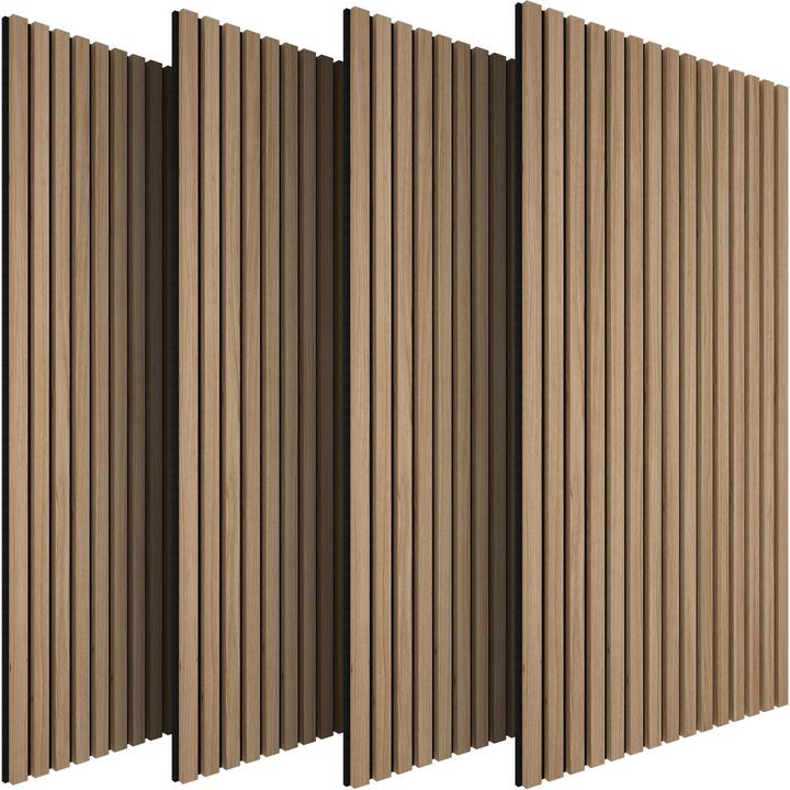 tectake Acoustic Panel Set Sonic Wall - sound-absorbing felt, size adjustable (4 pcs.)