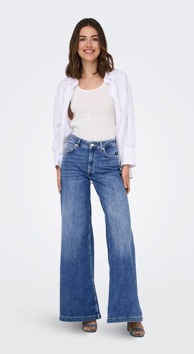 Produktbild Only ONLCALIFORNIA Mittlere Taille Weiter Beinschnitt Jeans Jeans mit weitem Bein (W25/L30)