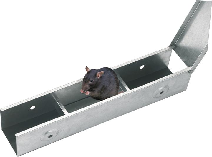 Actual product image Kerbl 299633 Bait station Blocbox metal, 40 cm