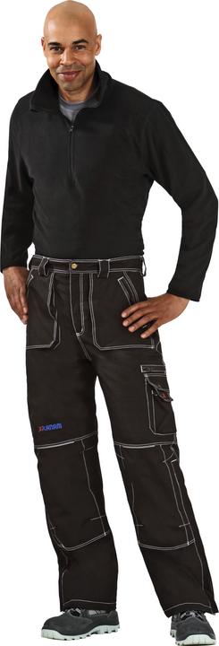 Actual product image Planam unisex work trousers BASALT black size L (L)