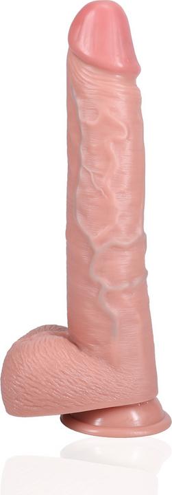 Produktbild RealRock Extra Large Straight with Balls 13 / 33 cm - Flesh