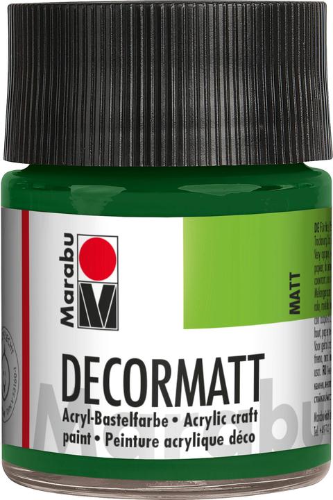 Image du produit Marabu Decormatt Acryl (Vert olive, 50 ml)