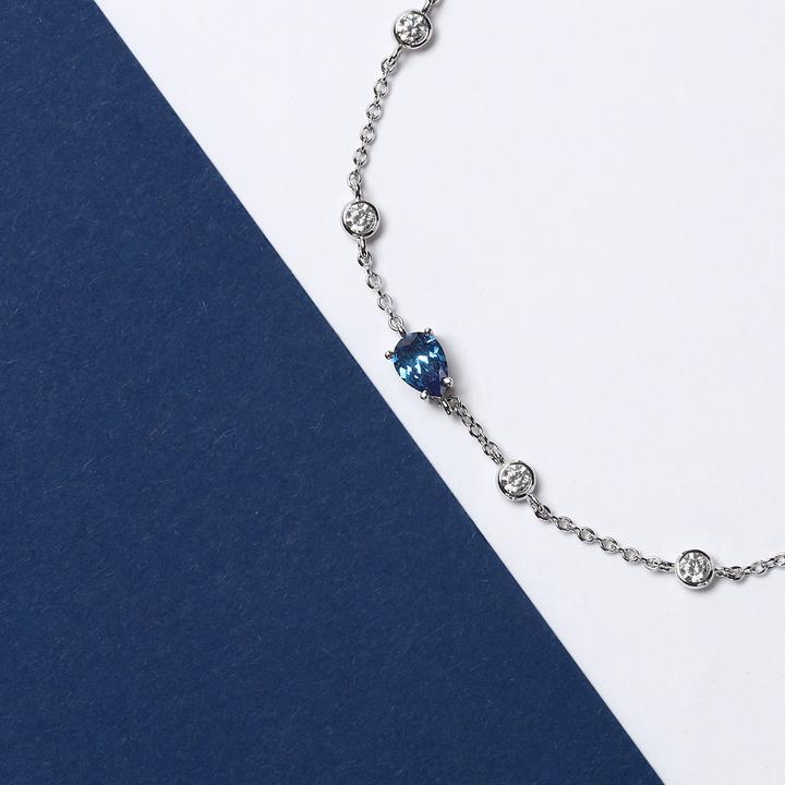 Immagine prodotto Morellato Incantevole bracciale in argento con zirconi Tesori SAIW201 (19 cm, Argento 925)
