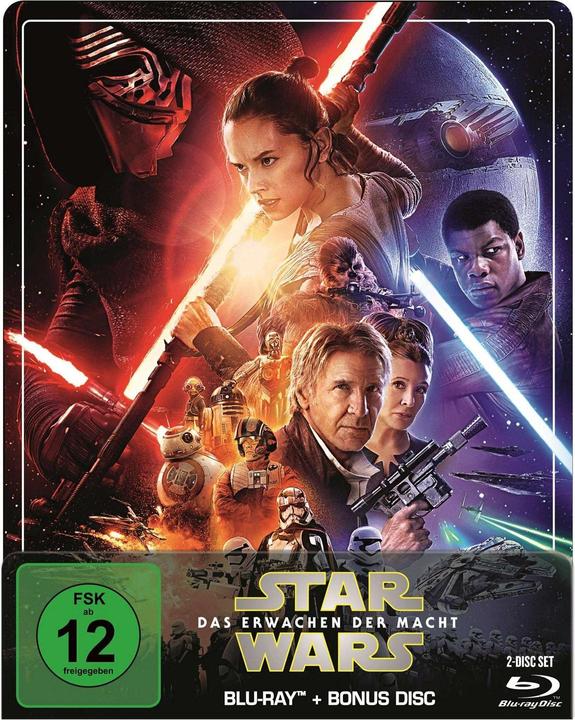 Produktbild Disney Interactive Studios Star Wars: Das Erwachen der Macht BD (Steelbook) (Blu-ray, 2021)