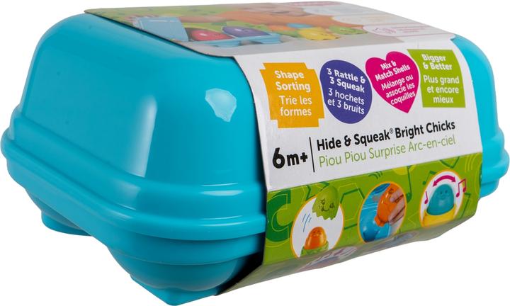 Actual product image Tomy Squeak eggs