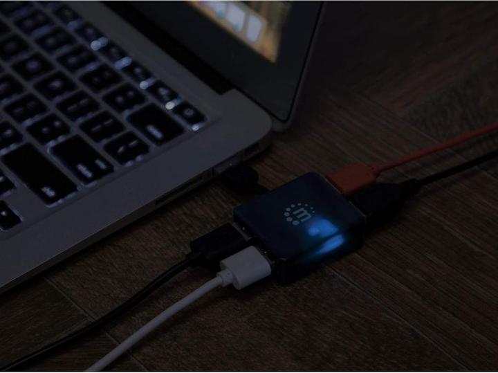 Immagine prodotto Manhattan Hub USB 2.0 a 4 porte (USB-A, 4 Porti)