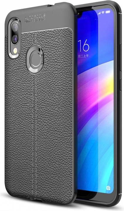 Produktbild Screenguard Xiaomi Redmi 7 Hülle Leather Design TPU Cover (Xiaomi Redmi 7)