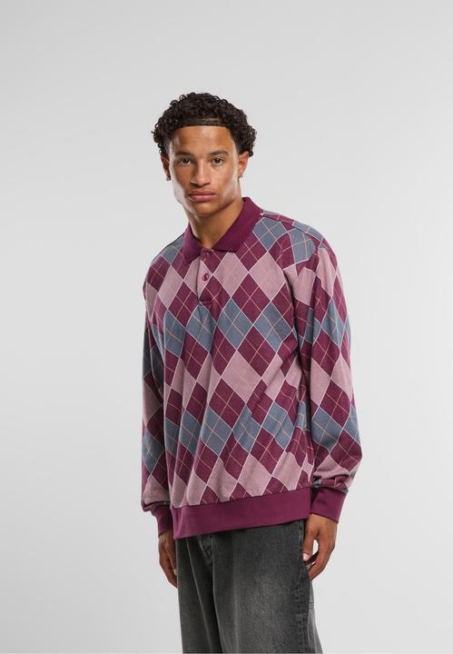 Immagine prodotto Obey Polo a maniche lunghe Argylie Jacquard - 106493 (L)