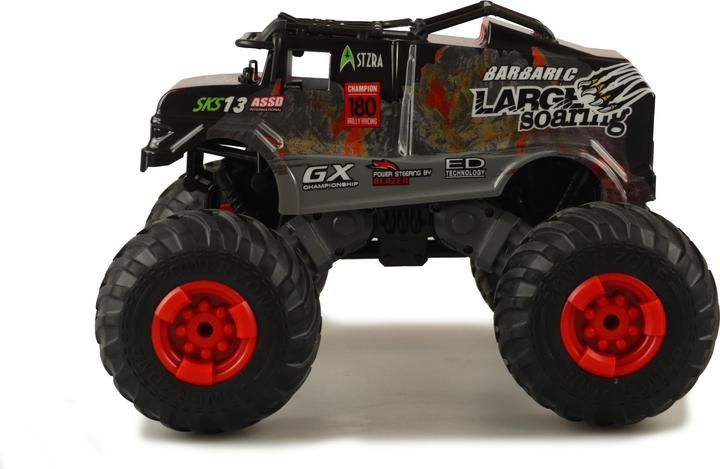 Produktbild Amewi Crazy SXS13 Elektro Brushed Monster Truck 4WD 1:16 RTR rot (RTR Ready-to-Run)