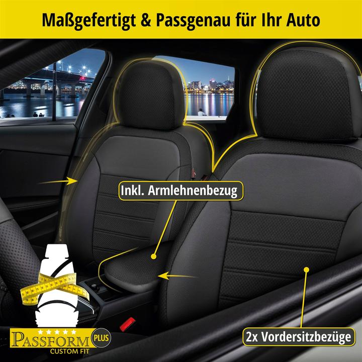 Immagine prodotto Walser Coprisedili per Audi A1 Sportback (8XA, 8XF) 09/2011-10/2018, 2 coprisedili singoli