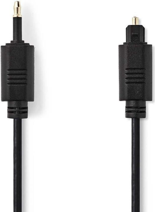 Actual product image Nedis Optical audio cable TosLink plug (2 m, TOSLINK)