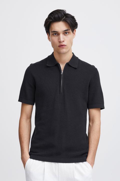 Image du produit Casual Friday CFKarl knit polo with halfzip 20505092 (L)