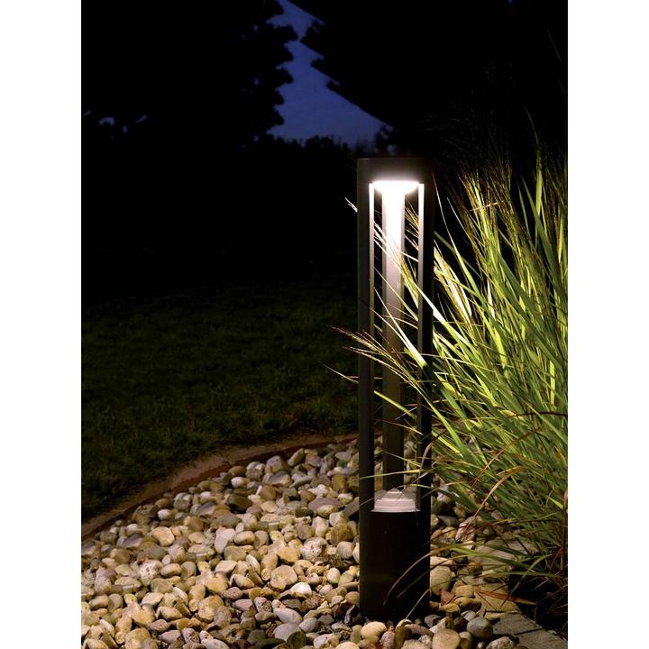Produktbild Heitronic LED Standleuchte MARYLAND LED, 9W, warmweiss, IP54 (250 lm, IP54)