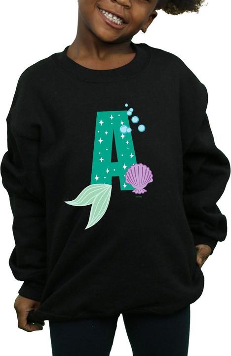 Produktbild Disney Alphabet A Is For Ariel Sweatshirt Mädchen (128)