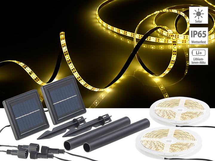 Immagine prodotto Lunartec Strisce LED (Bianco caldo, 300 cm, Esterno)