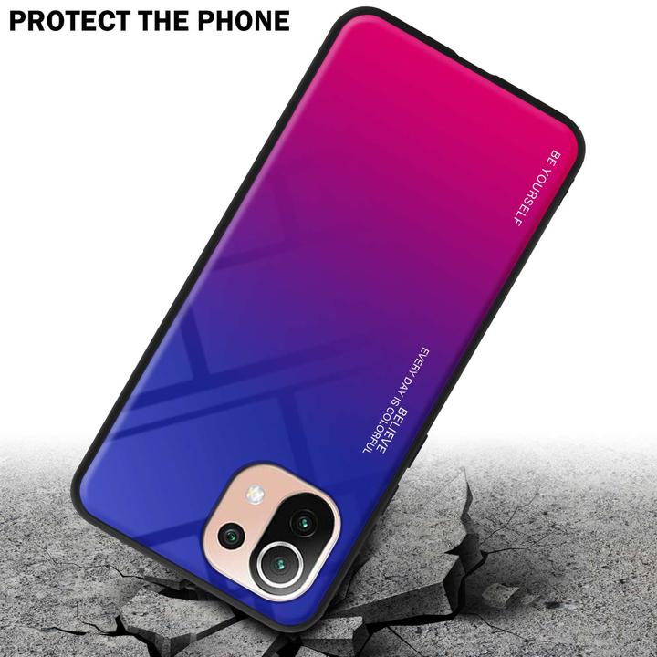 Image du produit Cadorabo TPU 2 couleurs Housse en verre (Xiaomi Mi 11 Lite, Xiaomi Mi 11 Lite 5G, Xiaomi Mi 11 Lite 5G NE)