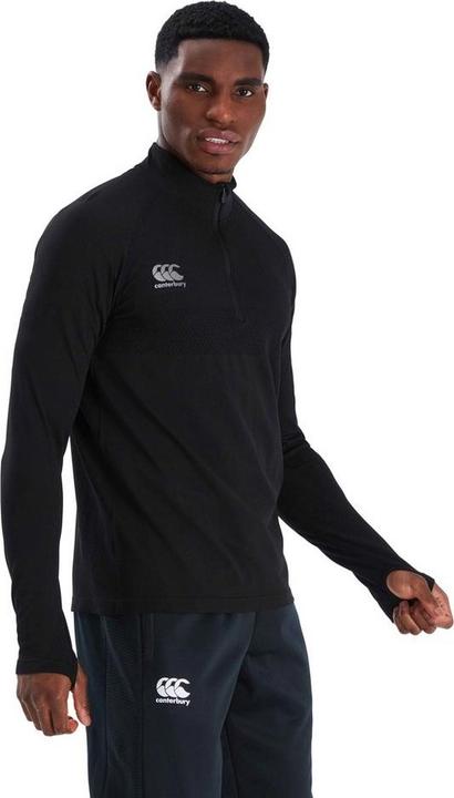 Produktbild Canterbury Mens Zip Seamless Top (S)